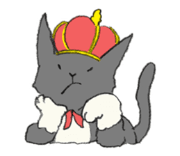 Prince of black cat sticker #3943542