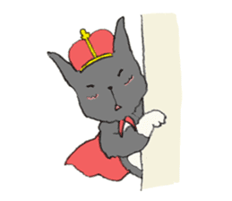 Prince of black cat sticker #3943543