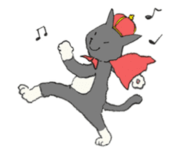 Prince of black cat sticker #3943545