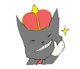 Prince of black cat sticker #3943547