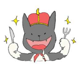 Prince of black cat sticker #3943552
