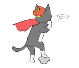 Prince of black cat sticker #3943558