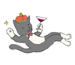 Prince of black cat sticker #3943559