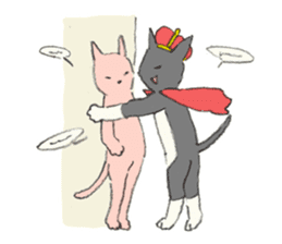 Prince of black cat sticker #3943561