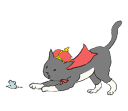 Prince of black cat sticker #3943562