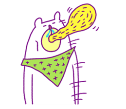 Sauce Bear sticker #3943587
