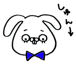 Loose animal rabbit version sticker #3944634