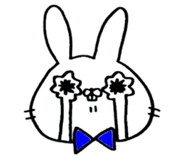 Loose animal rabbit version sticker #3944638
