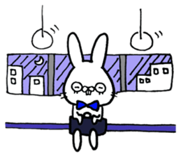 Loose animal rabbit version sticker #3944642