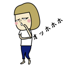 High school student girl Dika sticker #3944663