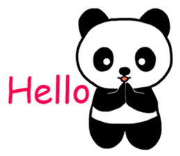 Shui Shui the panda (Eng Ver) sticker #3945249