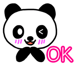 Shui Shui the panda (Eng Ver) sticker #3945253