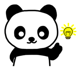 Shui Shui the panda (Eng Ver) sticker #3945254