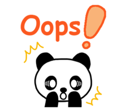 Shui Shui the panda (Eng Ver) sticker #3945258