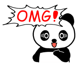 Shui Shui the panda (Eng Ver) sticker #3945260