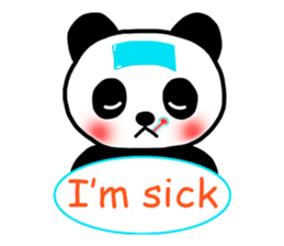 Shui Shui the panda (Eng Ver) sticker #3945264