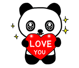 Shui Shui the panda (Eng Ver) sticker #3945269