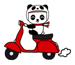 Shui Shui the panda (Eng Ver) sticker #3945271