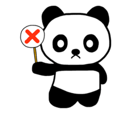Shui Shui the panda (Eng Ver) sticker #3945275