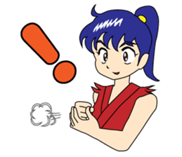 Ninja Girl Wars - The story of Rin -[EG] sticker #3945473