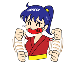 Ninja Girl Wars - The story of Rin -[EG] sticker #3945478
