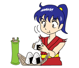 Ninja Girl Wars - The story of Rin -[EG] sticker #3945482