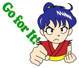 Ninja Girl Wars - The story of Rin -[EG] sticker #3945489