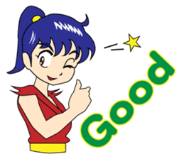 Ninja Girl Wars - The story of Rin -[EG] sticker #3945496