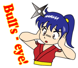 Ninja Girl Wars - The story of Rin -[EG] sticker #3945497