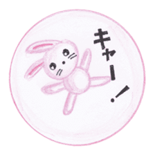 Stuffed animals's feeling sticker #3945661