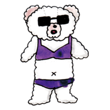 Go!Wanna Go!Bear!!2~Ceramic working sticker #3946565