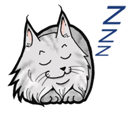 MaineCoon Cat  MUNI sticker #3946712