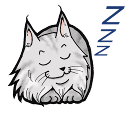 MaineCoon Cat MUNI sticker #3946712