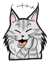 MaineCoon Cat MUNI sticker #3946721