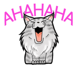 MaineCoon Cat  MUNI sticker #3946722