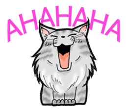 MaineCoon Cat MUNI sticker #3946722