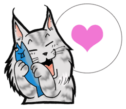 MaineCoon Cat MUNI sticker #3946730