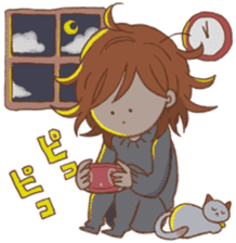 Indoor-based girls sticker #3947170