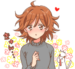 Indoor-based girls sticker #3947190