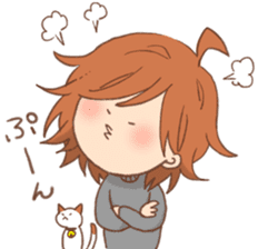 Indoor-based girls sticker #3947192