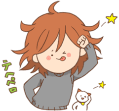 Indoor-based girls sticker #3947193