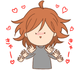 Indoor-based girls sticker #3947196