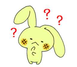Melonpan Rabbit sticker #3947207
