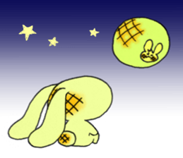 Melonpan Rabbit sticker #3947210