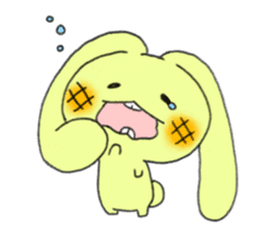 Melonpan Rabbit sticker #3947219