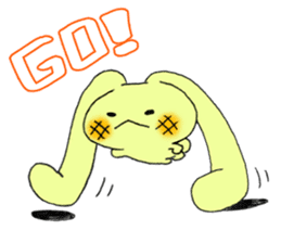 Melonpan Rabbit sticker #3947221