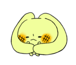 Melonpan Rabbit sticker #3947222