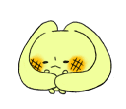 Melonpan Rabbit sticker #3947222