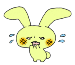 Melonpan Rabbit sticker #3947225