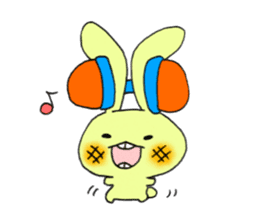 Melonpan Rabbit sticker #3947226